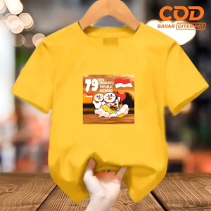 Baju Atasan Anak Laki-Laki/Perempuan Usia 1-12 Tahun Bergambar Mixue Keren Bahan Babyterry