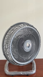 Quạt sàn chân quỳ Asia VY636790 màu xám sang trọng - Công suất 80W 6 cánh - Chống cháy nổ