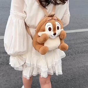 Balo SÓC NÂU phong cách hoạt hình dễ thương Balo đi học đi chơi siêu đáng yêu dành cho các bạn nữ