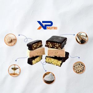 XP Nutri Whey Protein Bar Snack Bar Protein Crips Chocolate 1Box (6x50g) / Meal Replacement / Lean Muscles / High Protein