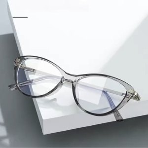 Kacamata Cateye Photocromik Wanita Kode Ragamina 9011 Frame Minus Optik Blucromik