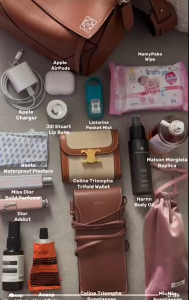 ช่องจัดระเบียบกระเป๋าที่จัดระเบียบกระเป๋าสี 2 TONE+พร้อมฐานดันทรงช่องใส่ขวดน้ำและช่องใส่บัตร4ช่อง