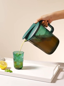 RakanKu MALAYSIA 2200ML Large Capacity Cold Kettle Jug wt 4 Cup Serving Jug Refrigerator Water Jar Pitcher Jug Balang Air 水壶