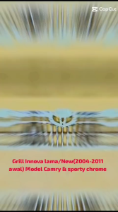 Grill toyota Innova tahun 2004 2005 2006 2007 2008 2009 2010 2011 Awal model Camry Gril Toyota Innova Sporty Gril Dan Pelindung Brush Aksesoris Toyota Camry 2004-2011 - Lazada