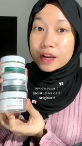 The Originote Moisturizer Gel 50ml - Memperbaiki Skin Barrier - MS GLOW 09