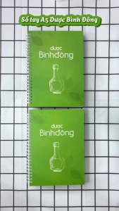 QUÀ TẶNG KHÔNG BÁN Sổ Tay lò xo A5 Dược Bình Đông