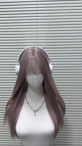 Aphrodite  65CM  JK วิกโลลิต้า COSPLAY วิกผมยาวผู้หญิง long wig แบบตรงมีหน้าม้า แถมnetฟรี  by  Aphrodite  onlineshop