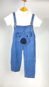 OVERALL BEAR JUMPSUIT JEANS ANAK 1-3 Tahun Overall Anak