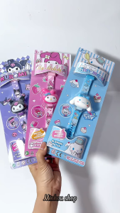 Đồng hồ Kuromi melody cinamoroll phát nhạc phát sáng vòng tay phát sáng
