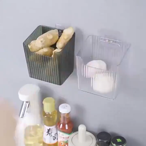 Ginger and Garlic Storage Basket Kitchen Chili Fresh-Keeping Punch-Free Storage Box