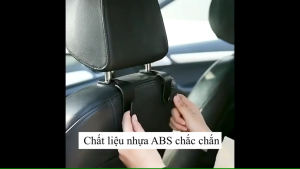 Móc Treo Đồ Chữ S Mini Lắp Sau Ghế Ô Tô Chất Liệu ABS Cao Cấp Tiện Lợi Nhỏ Gọn Bền Bỉ - Phụ Kiện Xe Hơi Ruffo Giá Rẻ