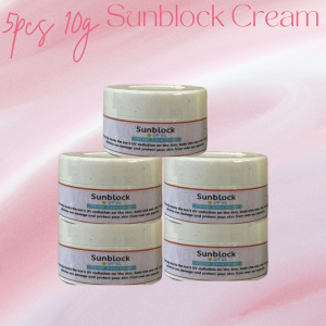 5pcs Generic Sunblock Cream SPF50 10g/25g