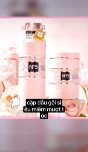 Set Dầu Gội Dầu Xả Tóc 800ml N05 Hương Nước Hoa Làm Mượt Tóc Phục Hồi Tóc Hư Tổn làm sạch gàu chống xơ rối ... ..