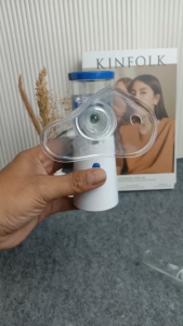 Alat Terapi Pernapasan Handheld Inhaler Nebulizer Machine USB Charge - W302