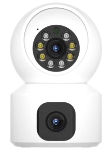 V380 BQ2 Dual Lens  CCTV Camera 4MP HD Wireless Wifi Connect to Cellphone Indoor CCTV With Audio And Speaker 360° Rotation PTZ Security Surveillance Night Vision Dual Lens With Zoom L380 - Lazada