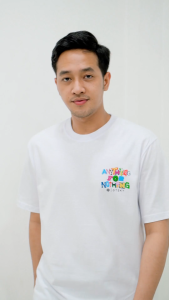 Otsky Kaos Pria Anything For Nothing White X GM002 Cotton 24s