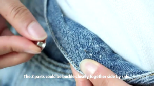 BECORATE Cute Bear Jeans Pants Pin Slimming Brooch for Waist Belt for Pants Buckle Buttons Accessories