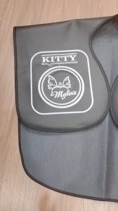 Áo choàng da nhuộm dể dàng vệ sinh  mềm không gây khó chịu (kích thước ngang 47cm-dài 70cm)