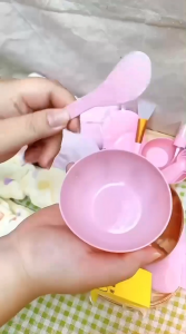 [HCM] Bộ Bát Trộn Mặt Nạ 6 Món Chén Trộn Mặt Nạ Kèm Thìa Và Cọ Quét- Joyee