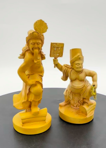 CHOP TAN LAM HIN 4 Inches/Hei Bai Wu Chang 陈南兴/4寸/大二爷伯