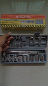 Kunci Sock Kenmaster 27 Pcs: Alat Kerja Kenmaster & Aksesori Pekerjaan Otomotif