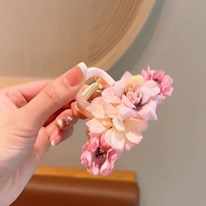 JEPIT RAMBUT JEDAI BUNGA KEP RAMBUT NEW IMPORT KOREAN STYLE CANDY COLOR FLOWER HAIR CLIP CLAWS
