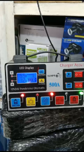 Charger Aki Mobil Motor 12V-24V 500A/ Charger Aki Otomatis Smart Intelligent Auto Repair Mobil Truk 500A