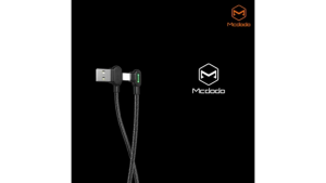 FAST DELIVERY Mcdodo Kabel Charger Data USB To Lightning Multifungsi Braided L Shape 3A 1.8M