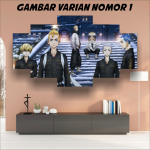 Hiasan Dinding Anime Tokyo Revengers Ultra HD 4K & Dekorasi Tokyo Revengers Print Waterproof Glossy