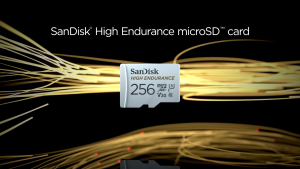 SanDisk® High Endurance microSD™ Card (32GB/ 64GB/ 128GB/ 256GB/ 512GB)