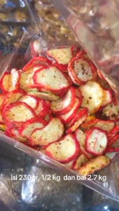 KERUPUK SEBLAK KENCUR BAL 2.7 KG PEDAS RENYAH