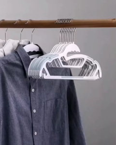 5 Pieces Set of Clothes Hanger Non Slip Rotatable Hook Heavy Duty for Coats T-Shirt Laundry Closet Cabinet Organizer