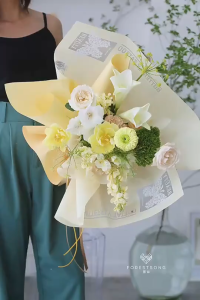 BUTTERFLY TATTOO Waterproof Flower Wrapping Paper Bouquet Gift Florist Wrap Wrapper Kertas Pembalut Bunga Hadiah (20PCS)