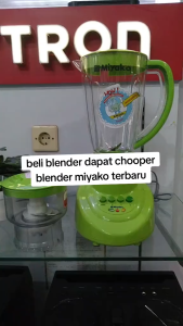 BLENDER + CHOPPER MIYAKO CH 501PF/AP 2in1 Body Mika