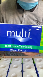 High Quality Toilet Tissue Roll / Hotel Grade Tissue Toilet Paper / multi toilet roll/10 roll/pack 220sheets