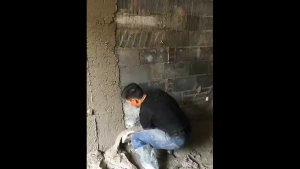 Wall Plaster Bahan Stainless Alat Beton Sekop Menggores Debu Sekop Bubuk Dinding