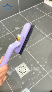 Cây Chà Sàn Nhà Tắm Thông Minh Kèm Nhíp Gắp Tiện Lợi Chổi Cọ Nhà Vệ Sinh Xoay 360 Độ Dễ Cầm Nắm CS01 - Sky Home