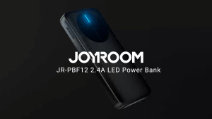 JOYROOM JR-PBF12 2.4A LED Power Bank 22.5W 10000mAh With 3 Outputs Port Light Weight Small And Compact Easy To Carry