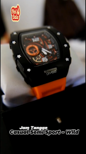 Jam Tangan Divigo RM DV-2304 Analog Tanggal Casual Sport Watch Tahan Air Strap Rubber