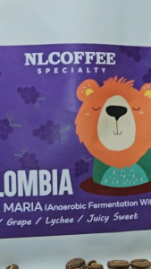 เมล็ดกาแฟคั่วผสม Colombia Villa Maria รสชาติผลไม้เข้มข้น 200g บรรจุภัณฑ์กระป๋อง