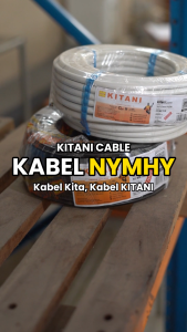KITANI - NYMHY 3×2.5 mm² - 50 Meter - Kabel Listrik Tembaga Serabut