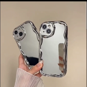 Softcase Silikon Mirror Silver Melting Case Gelombang Iphone 13 Iphone 13 Pro Iphone 13 Pro Max Iphone 14 Iphone 14 Pro Iphone 14 Pro Max