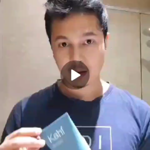 KAHF FACE WASH BRIGHTENING - 100ml Sabun Cuci Muka Pencerah & Mencerahkan Wajah Pria Hitam kusam Original