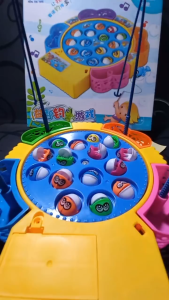 Bộ Đồ Chơi Câu Cá Có Nhạc Đồ Chơi Khéo Léo Đĩa Xoay Cá Đớp Mồi Loại 15 Và 32 Con 02048