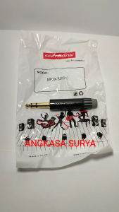 Jack Akai Stereo SEETRONIC MP3X-BG ORIGINAL Warna Hitam / Jek Akai Stereo 6.5 mm conector Audio Seetronic MP3X BG