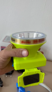 Diving Headlight Underwater strong Light led Super Bright Night Fishing Waterproof Lamp Head-Mounted Sea Flashlight With Swimming goggles Earplug