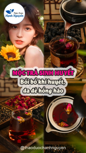 30 set mộc trà sinh khí bổ huyết trà đẹp da chống lão hóa - Thảo Dược Hạnh Nguyên