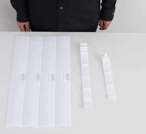 Adhesive Anti Straight Wind Vertical Air Conditioner Wind Deflector Wind Baffle