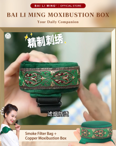 无烟艾灸套装组合 家用纯铜无烟悬灸随身灸艾灸 Moxibustion Box Smokeless