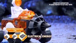 Byjarda Green Energy Space Engineering Vehicle STEM Solar Robot Kit (TK0202) Science Engineering Toys DIY
